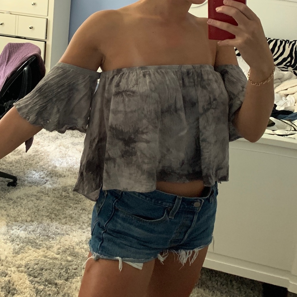 Audrey 3+1 Off the Shoulder Top